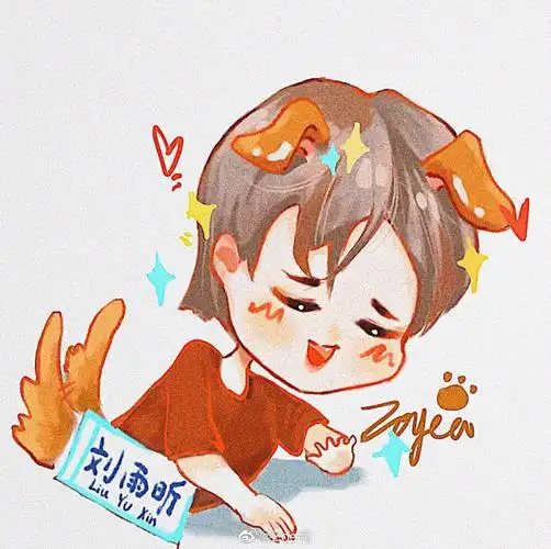 the9成员手绘头像/拿图点赞收藏关注一下鸭… - 堆