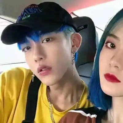 霸气男左女右一对情头,情侣头像图片-回车桌面