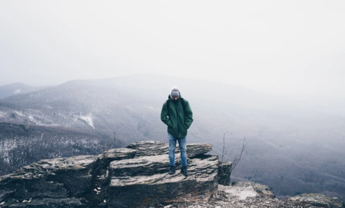 潮酷新风格,男子冬季装备有讲究
