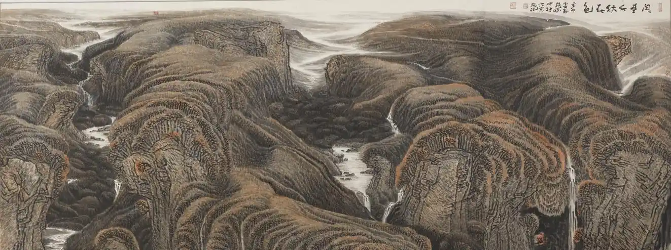 路怀中作品---阅尽千秋春色(二)