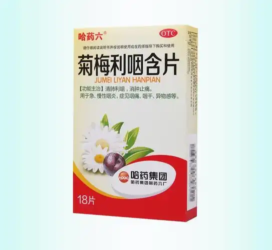 哈药 菊梅利咽含片 1.