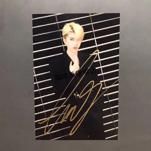 小米mi生态蔡徐坤2022官方应援迷盒蔡徐坤签名照亲笔保真2022巡回演唱