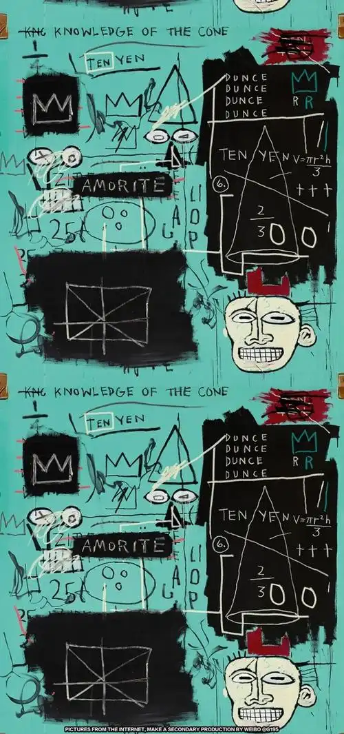 巴斯奎特涂鸦作品特点