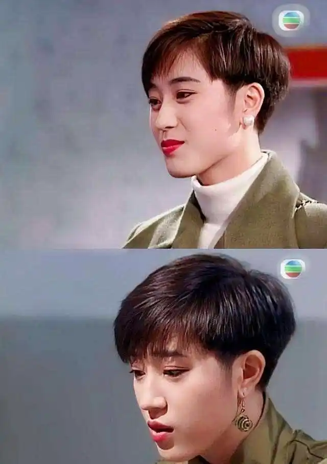 细数80年代不老女神有一位曾被誉为tvb最美短发53岁依然靓丽如初