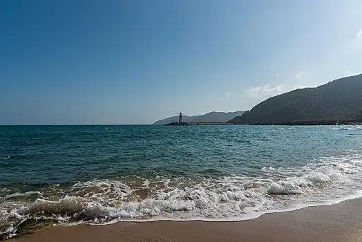 三亚亚龙湾海岸灯塔海滩海滩海滩海南岛三亚亚龙湾海岸灯塔三亚亚龙湾
