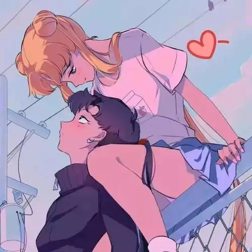 情侣头像丨甜到爆二次元情侣头像