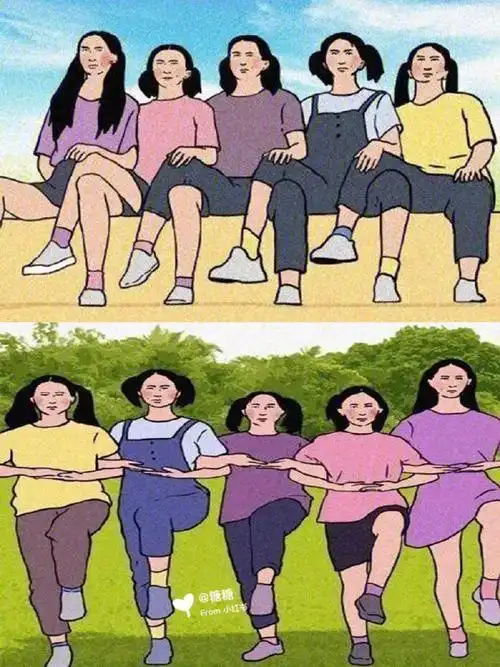 团队聚会旅游沙雕拍照姿势大全马上收藏