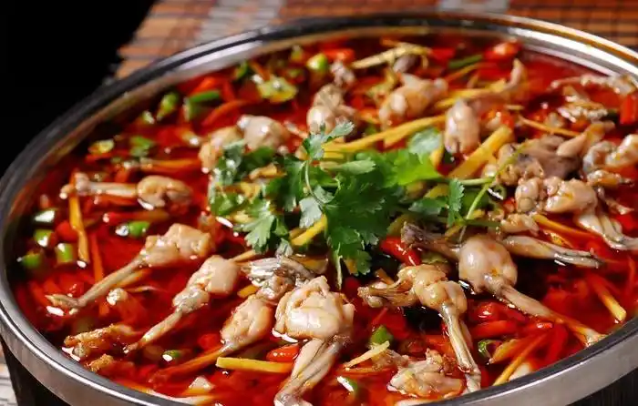 牌菜鲜锅美蛙图片 - 菜鸟图库