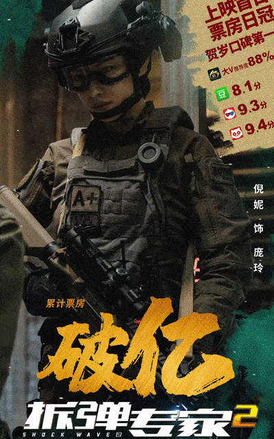 燃爆荷尔蒙拆弹专家2票房破8亿口碑炸裂值得一看