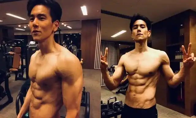 37岁彭于晏坚持健身,肌肉身材饱满紧致,被称为"肌肉男神"