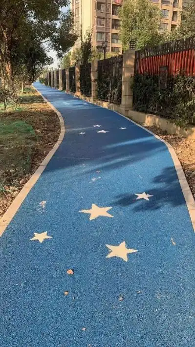 海南海口透水地坪价格誉臻彩色透水路面铺装