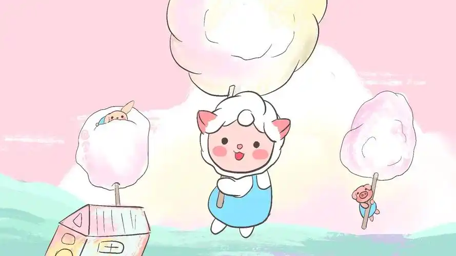 少女心治愈可爱ipad桌面壁纸