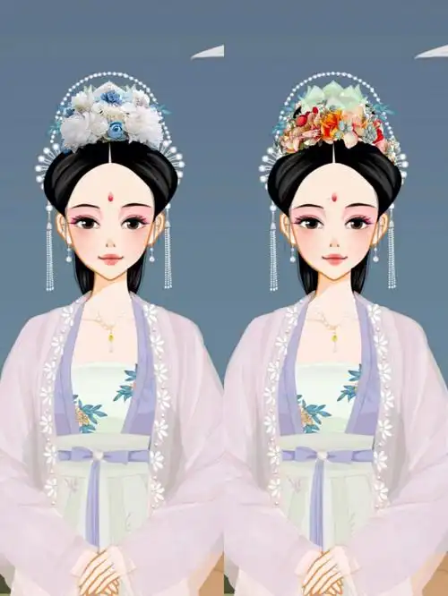 早点发现花冠抠图那么好用……何必蹲彩虹堂里整了一晚上#彩虹堂古装