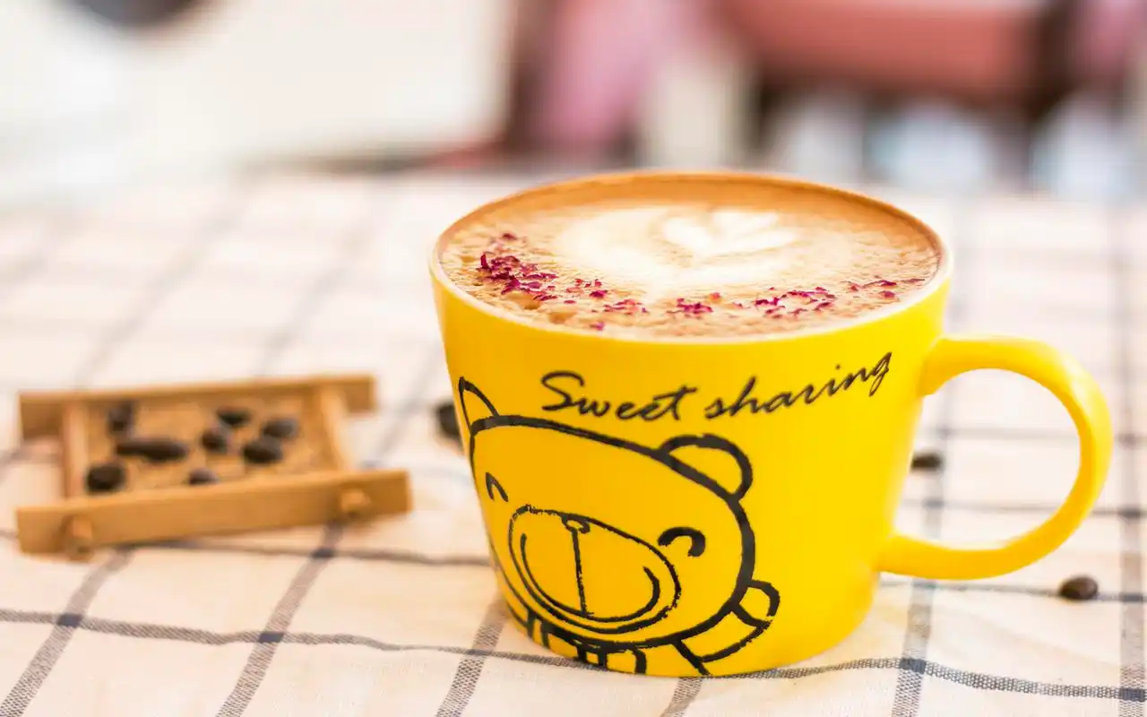 治愈系咖啡唯美意境图片桌面壁纸