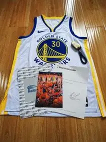 勇士队主场白30号斯蒂芬库里球衣curry球迷版篮球服