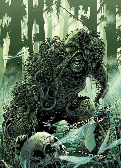 《沼泽怪物》第一季首集详解:极致暗黑风,恐怖略重口,这很dc