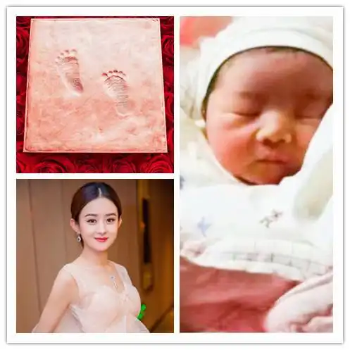 赵丽颖儿子满月了,初晒萌宝照后让人感动不已