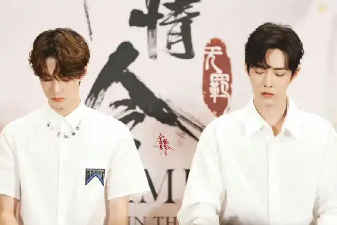 王一博到了肖战拍陈情令的年纪