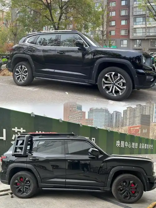 哈弗大狗改装前后对比图_哈弗大狗社区_易车社区