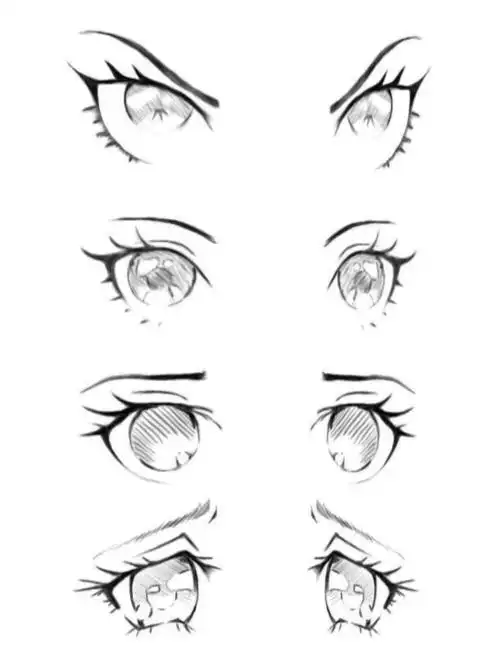 素材眼睛绘画参考