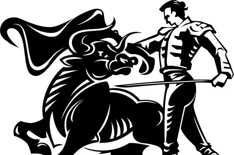 全程爆笑西班牙斗牛现场观众被牛顶走光