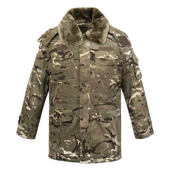 盾郎 新式军棉大衣迷彩大衣 冬季加厚保暖大衣全地形迷彩防寒防冻大衣