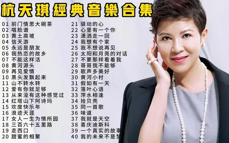 杭天琪40首经典音乐合集,高亢激昂的嗓音,曾经也唱红一个时代.