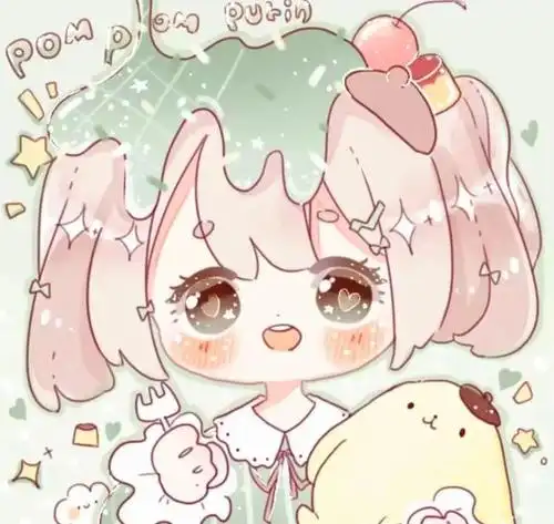 卡通头像:1124可爱少女心卡通头像