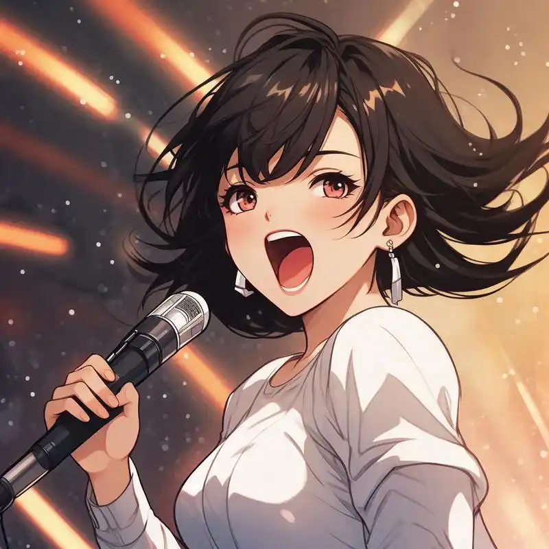 🎤 女生唱歌头像大放送!