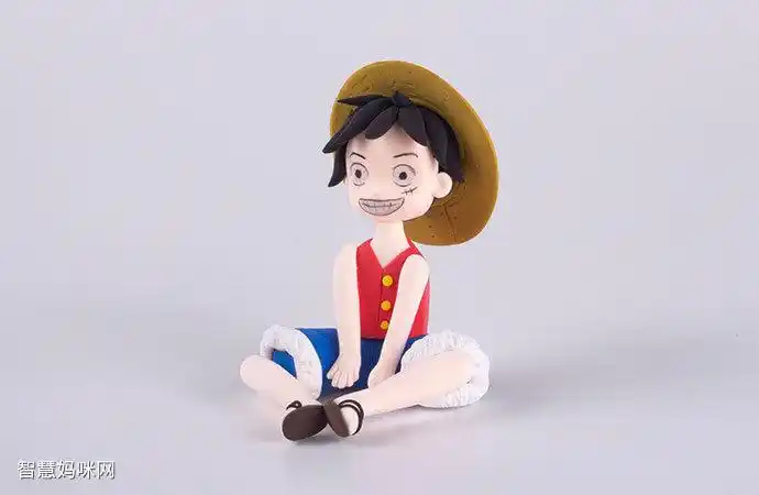 超轻粘土版路飞做法教程