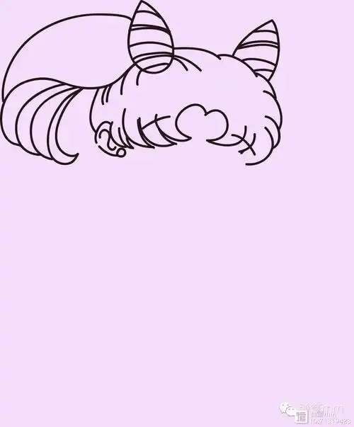 每日一画美少女战士小小兔