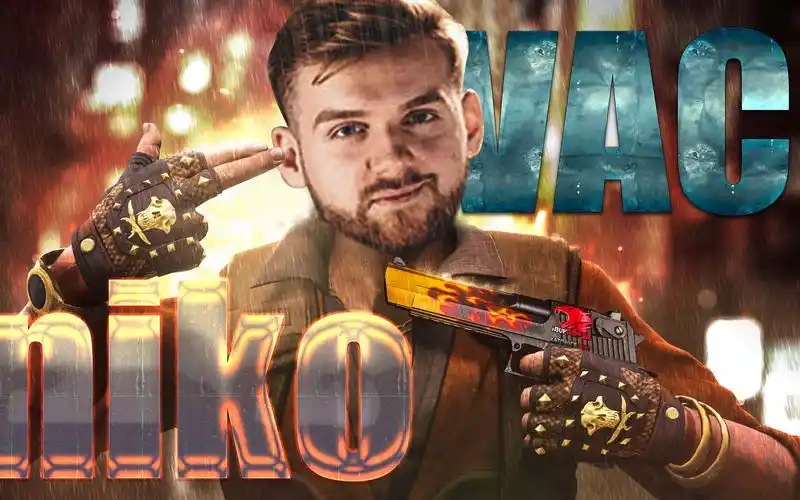 【csgo职业哥】niko线下vac顶级操作 心理素质拉满 三十发都带走 纯享