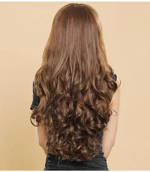 恒发假发女长发长卷发大波浪全头套女士发套自然逼真隐形头套式假发深