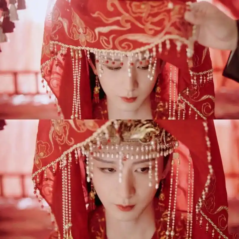 唐周男扮女装新娘子妆好好看!