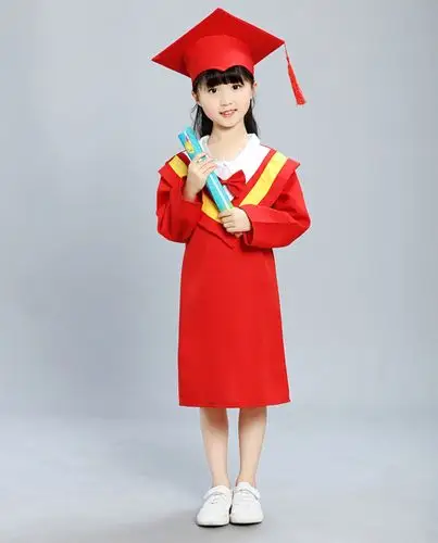 淘宝儿童博士小学幼儿园毕业学士服
