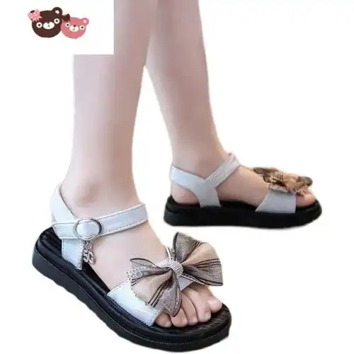 光5到12岁11女孩10夏天9小孩穿8女童7公主鞋6软底时尚运动4儿童凉鞋