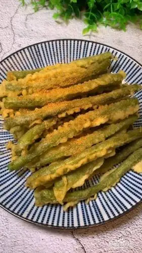 如何自制酥脆好吃的炸豆角