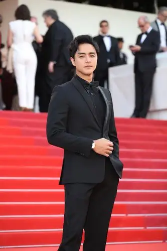 明道亮相戛纳红毯气度非凡展现东方男士魅力