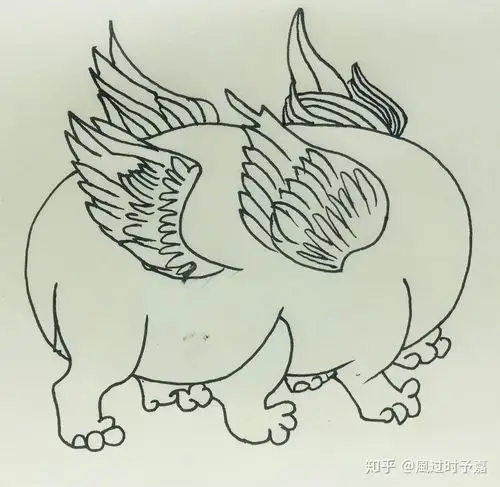 山海经异兽录之帝江