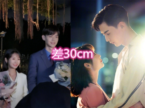 情侣搭档身高差,杨紫邓伦差16cm真不多,最后邢菲这组有30cm!