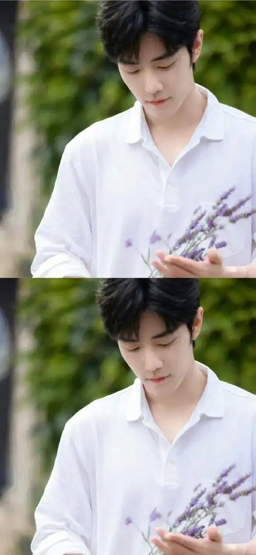 096968686300——#肖战#    阳光帅气的白衣少年!