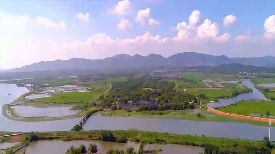 建设中的凌家滩国家考古遗址公园