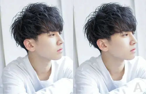 那些带刘海的男士发型