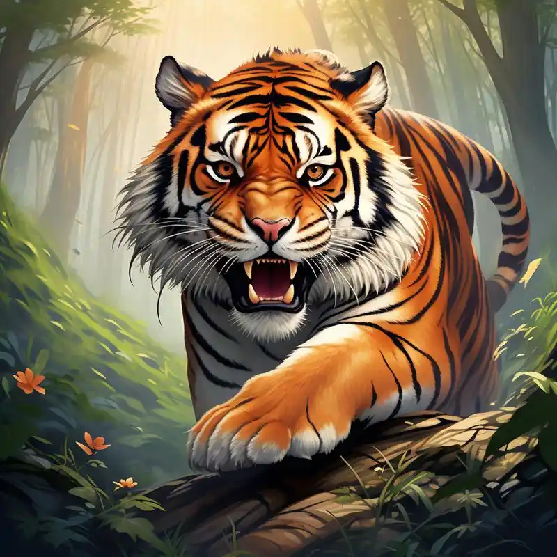 微信头像大放送91 属虎的小伙伴们,你们的专属微信头像来啦!