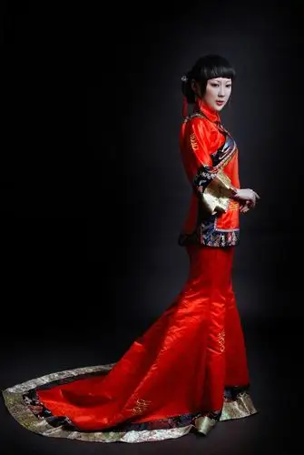 烛影摇红_人像_poco摄影,瑞儿,古装,摄影,喜服