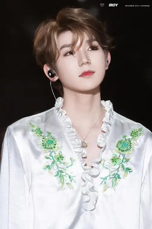 2014年的11月18,王源十四岁生日当天,在时代峰峻录制给易烊千玺的生日