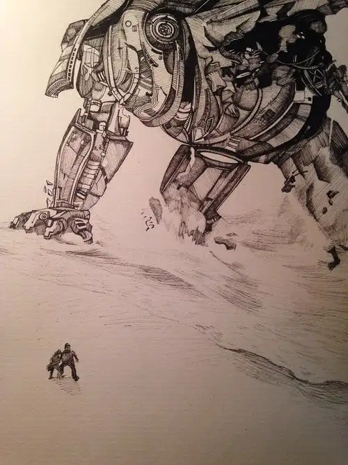 5 线描稿,用了005,01,05的针管笔,画到后面第三张改用003了,眼睛要花