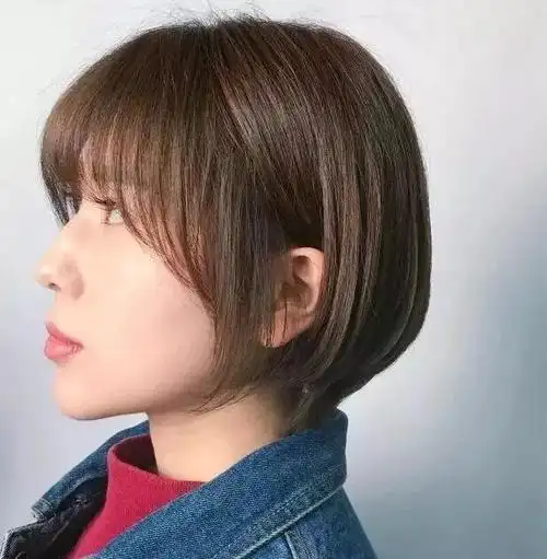 自然简单打理的短发女,简单好打理的短发造型_发型造型_宝妈时尚生活