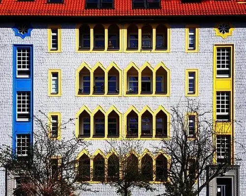 这些色彩绚丽的建筑竟然都出自一个城市