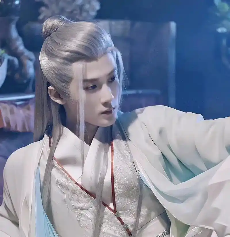 檀健次相柳防风邶头像檀健次长相思陌上人如玉邪魅古风男主银发